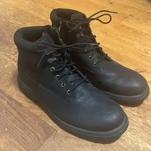NIB UGG‎ MEN\'S BILTMORE WORK WINTER LEATHER ANKLE BOOTS BLACK Ugg Mens Black Biltmore Lace Up Waterproof Leather Work  main image 4